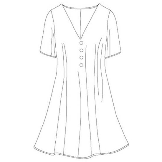 fashion model photo raster to vector conversion after 3